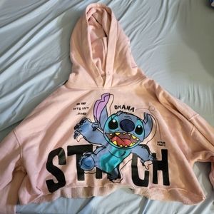 Pink Stich Crop top (SM)